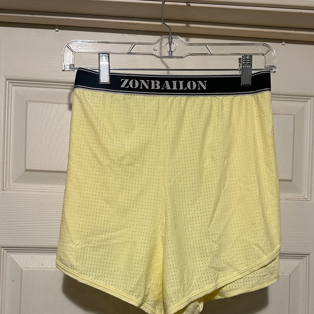 Zonbailon Yellow Mesh Boxers
